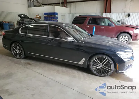 2017 BMW 740 I from USA, damaged, VIN WBA7E2C36HG741125